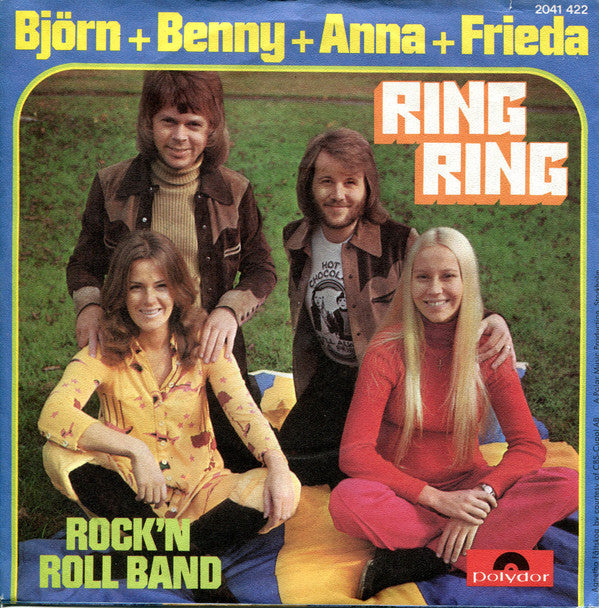 Björn + Benny + Anna + Frieda* : Ring Ring (7", Single)