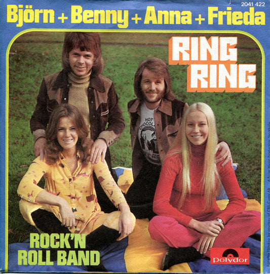 Björn + Benny + Anna + Frieda* : Ring Ring (7", Single)