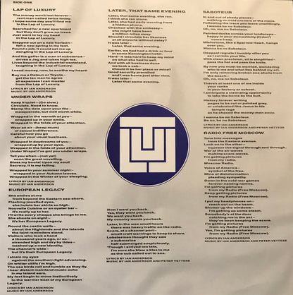 Jethro Tull : Under Wraps (LP, Album)