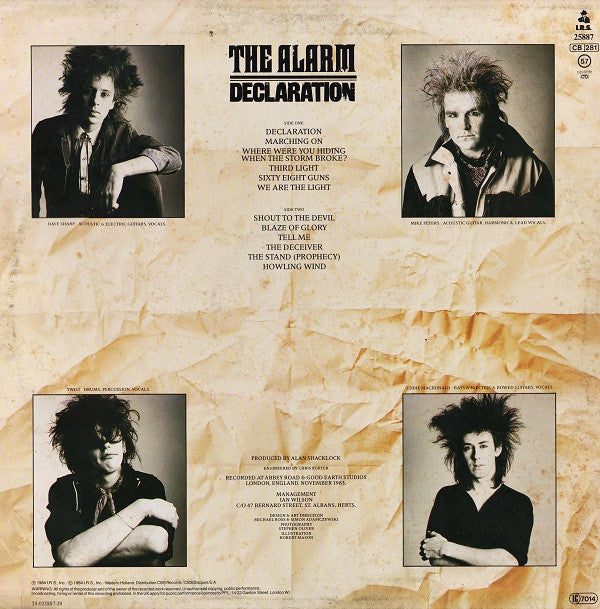 The Alarm : Declaration (LP, Album)