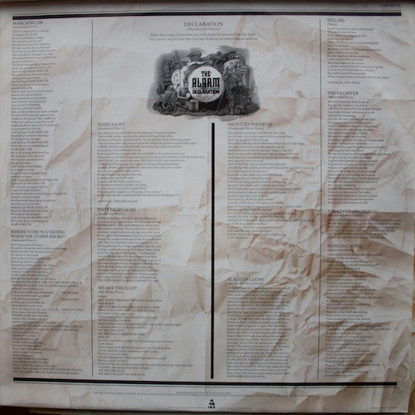 The Alarm : Declaration (LP, Album)