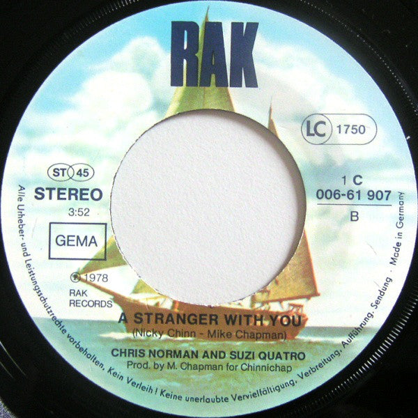 Chris Norman & Suzi Quatro : Stumblin' In (7", Single)