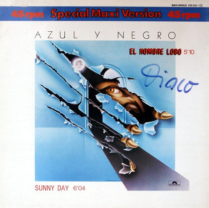 Azul Y Negro : El Hombre Lobo (12", Maxi)