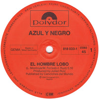 Azul Y Negro : El Hombre Lobo (12", Maxi)