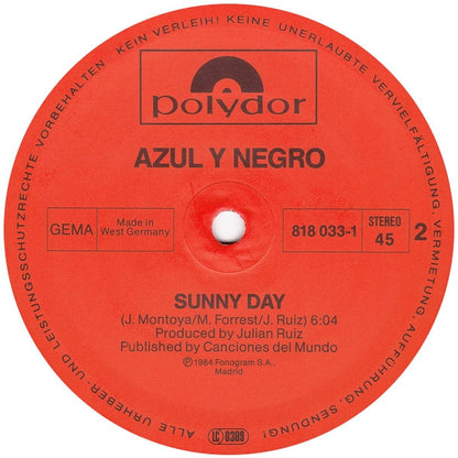 Azul Y Negro : El Hombre Lobo (12", Maxi)