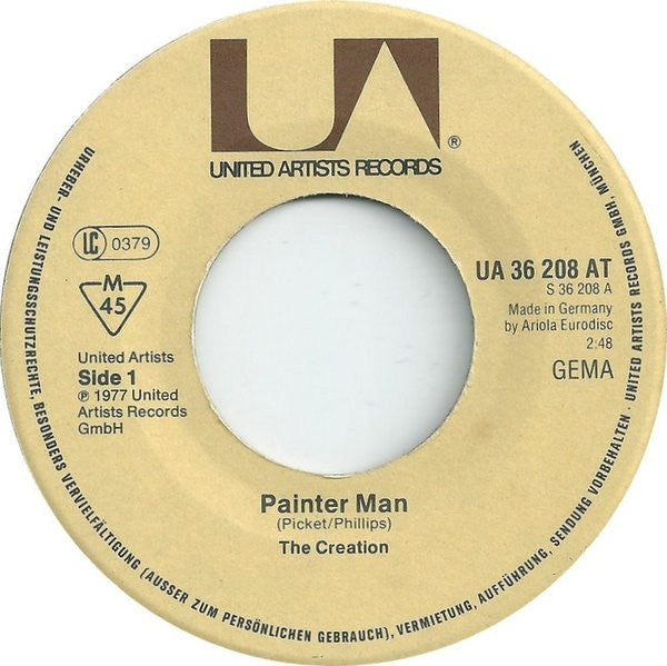The Creation (2) : Painter Man / Tom Tom (7", Single)