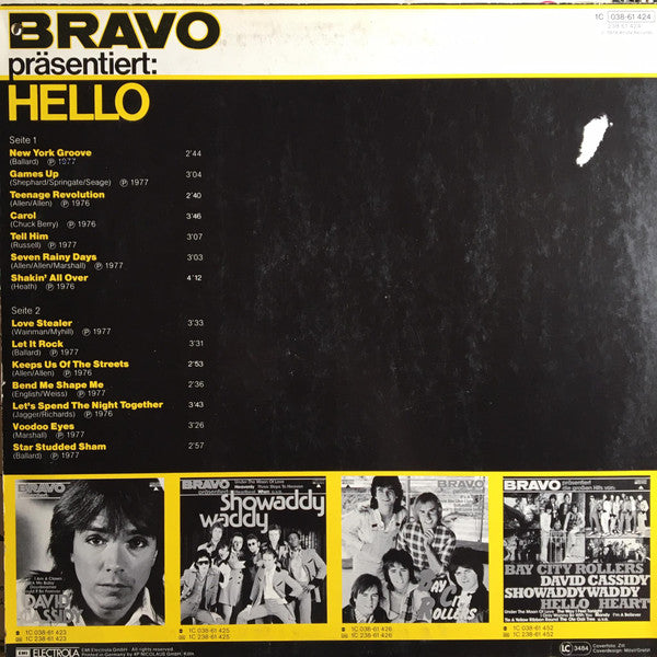 Hello : Bravo Präsentiert: Hello (LP, Comp)