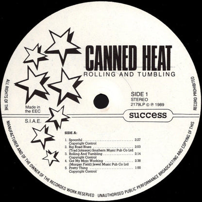 Canned Heat : Rolling And Tumbling (LP, Album, RE)