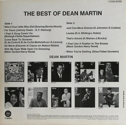 Dean Martin : The Best Of Dean Martin (LP, Comp, RE)