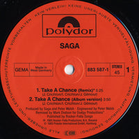 Saga (3) : Take A Chance (12", Maxi)
