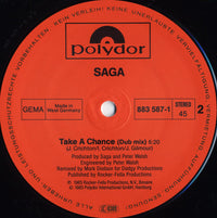 Saga (3) : Take A Chance (12", Maxi)