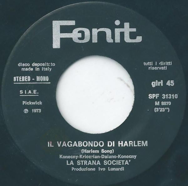 La Strana Società : Il Vagabondo Di Harlem (7")