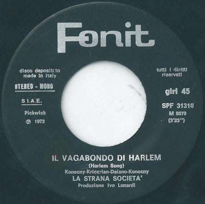 La Strana Società : Il Vagabondo Di Harlem (7")