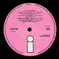 Free : Free (LP, Album, Gat)