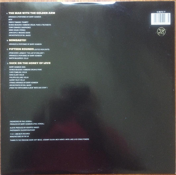 Barry Adamson : The Man With The Golden Arm (12", Single)
