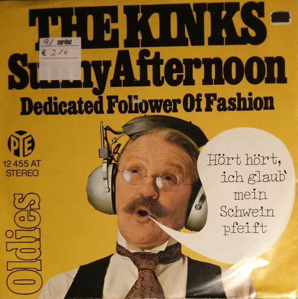 The Kinks : Sunny Afternoon / Dedicated Follower Of Fashion (7", Single)