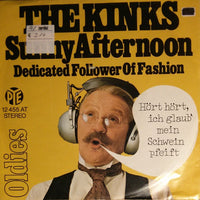 The Kinks : Sunny Afternoon / Dedicated Follower Of Fashion (7", Single)