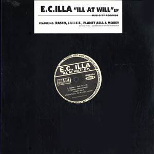 E.C. Illa* : Ill At Will EP (12", EP)