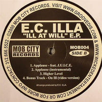 E.C. Illa* : Ill At Will EP (12", EP)
