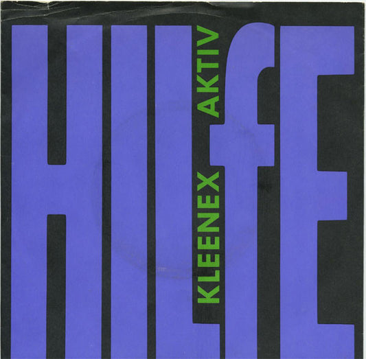 Kleenex Aktiv : Hilfe (7", Single, Promo)