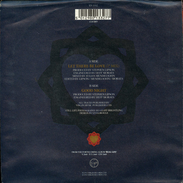 Simple Minds : Let There Be Love (7", Single)