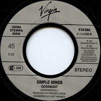 Simple Minds : Let There Be Love (7", Single)