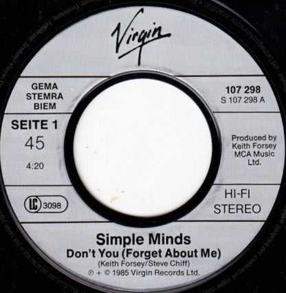 Simple Minds : Don't You (Forget About Me) (7", Single)