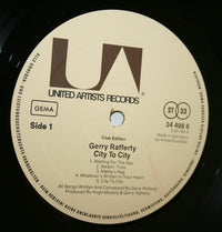 Gerry Rafferty : City To City (LP, Album, Club)