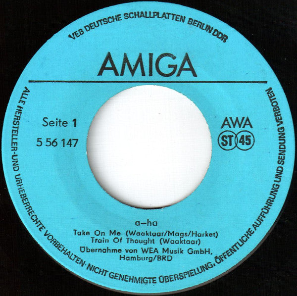 a-ha : a-ha (7", EP, Sei)