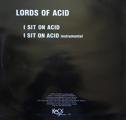 Lords Of Acid : I Sit On Acid (12", Unc)