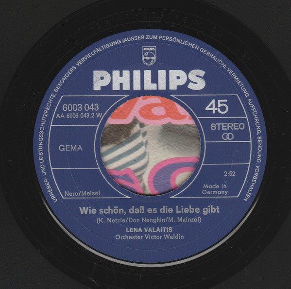 Lena Valaitis : Halt Das Glück Für Uns Fest (7", Single)