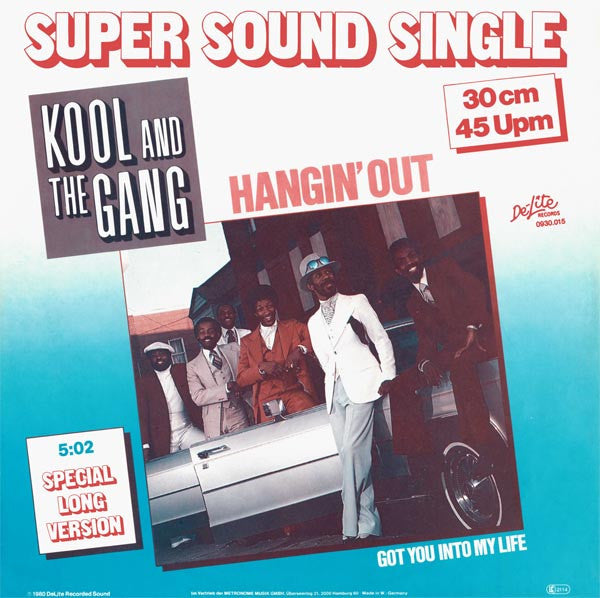 Kool & The Gang : Hangin' Out (12", Single)