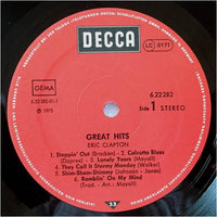 Eric Clapton : Great Hits (LP, Comp)