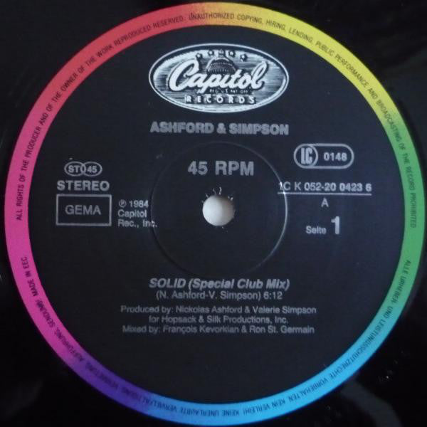 Ashford & Simpson : Solid (12")