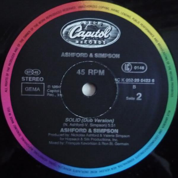 Ashford & Simpson : Solid (12")