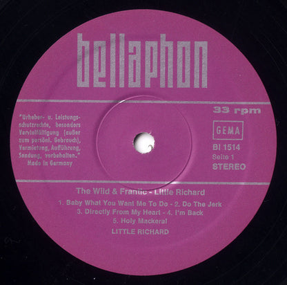 Little Richard : Wild And Frantic (LP, Album)