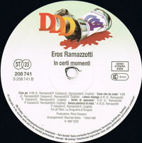 Eros Ramazzotti : In Certi Momenti (LP, Album)
