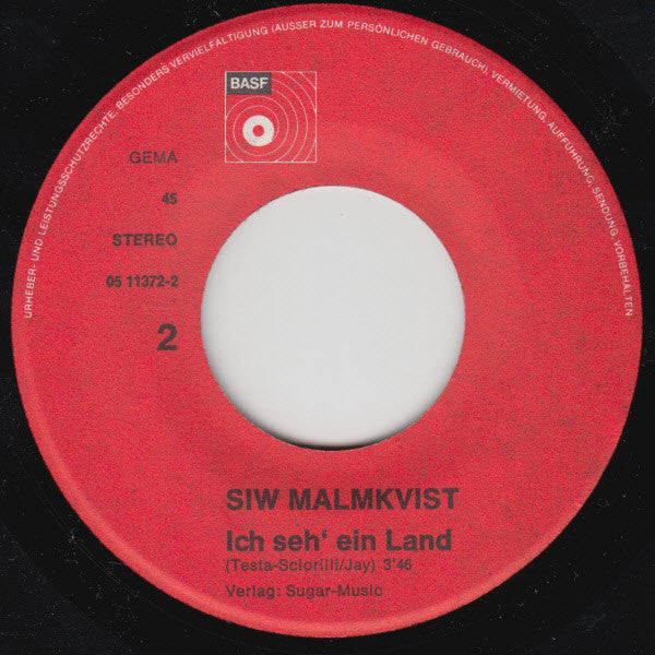Siw Malmkvist : Der Wein Ist Gut (7", Single)