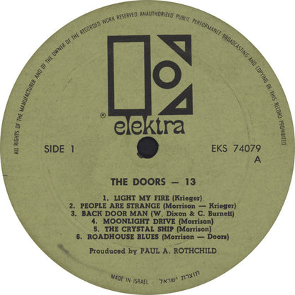 The Doors : 13 (LP, Comp)