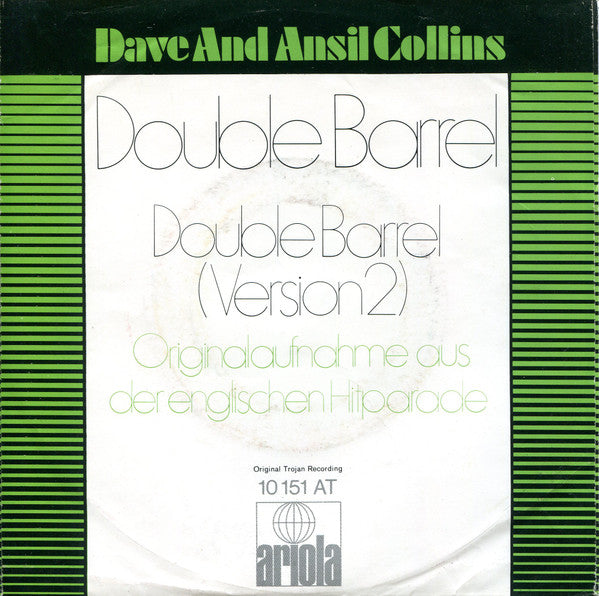 Dave And Ansil Collins* : Double Barrel (7", Single)