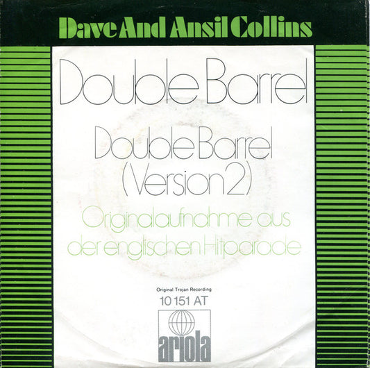 Dave And Ansil Collins* : Double Barrel (7", Single)