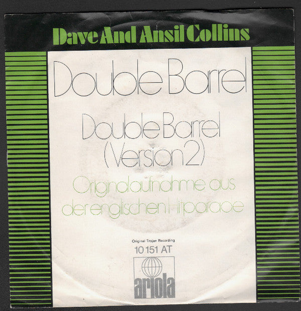 Dave And Ansil Collins* : Double Barrel (7", Single)