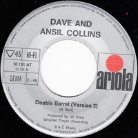 Dave And Ansil Collins* : Double Barrel (7", Single)