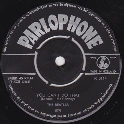The Beatles : Can't Buy Me Love (7", Single)
