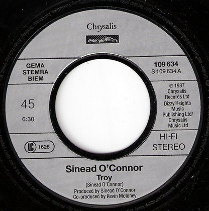 Sinéad O'Connor : Troy (7", Single)