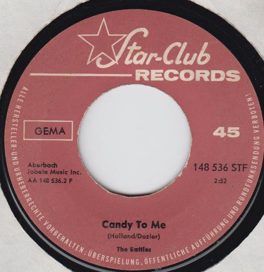 The Rattles : Come On And Sing / Candy To Me (7", Mono)