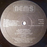Black Sabbath : Master Of Reality (LP, Album, RE, Ibe)