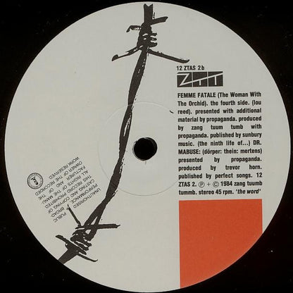 Propaganda : The Nine Lives Of Dr. Mabuse (12", Single, Zep)