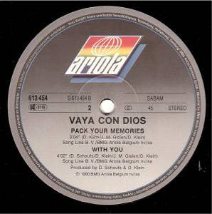 Vaya Con Dios : Nah Neh Nah (12", Maxi)