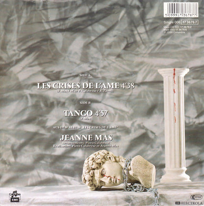 Jeanne Mas : Les Crises De L'Ame (7", Single)